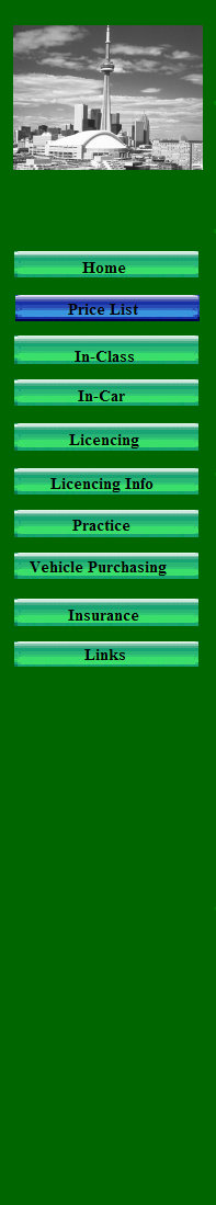 Lessons, Course, in class, in car, practice 