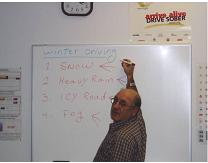 In class driving school